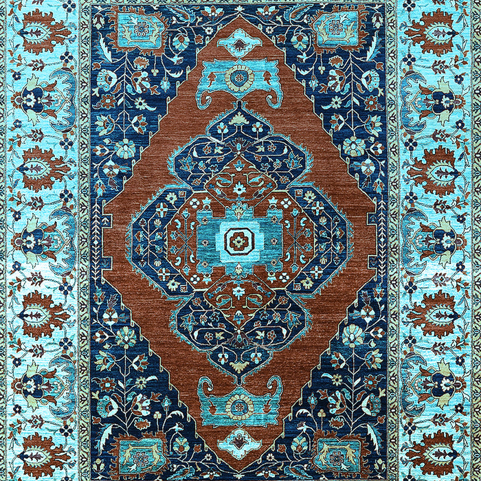 Persian Light Blue Traditional Rug, urb1472lblu