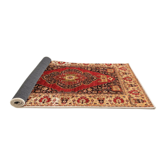 Sideview of Persian Orange Traditional Rug, urb1472org