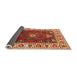 Sideview of Persian Orange Traditional Rug, urb1472org