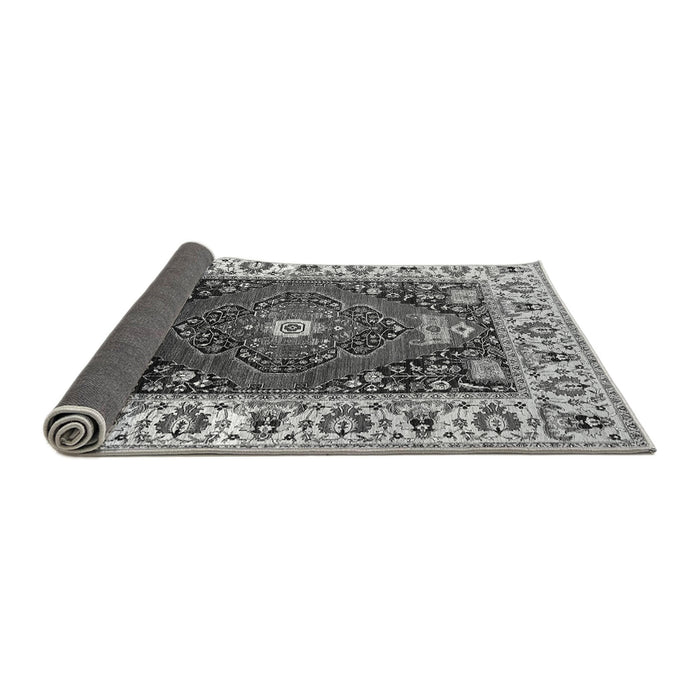 Sideview of Persian Gray Traditional Rug, urb1472gry