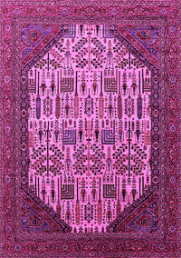 Oriental Pink Industrial Rug, urb1473pnk