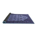 Sideview of Oriental Blue Industrial Rug, urb1473blu