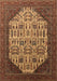 Oriental Brown Industrial Rug, urb1473brn