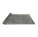 Sideview of Oriental Gray Industrial Rug, urb1474gry