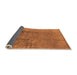 Sideview of Oriental Orange Industrial Rug, urb1474org