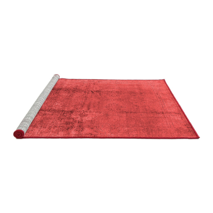 Industrial Red Washable Rugs