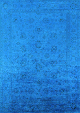 Persian Light Blue Bohemian Rug, urb1475lblu