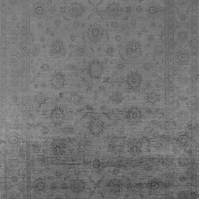 Machine Washable Persian Gray Bohemian Rug, wshurb1475gry