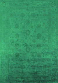 Persian Green Bohemian Rug, urb1475grn