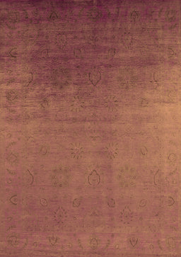 Persian Orange Bohemian Rug, urb1476org