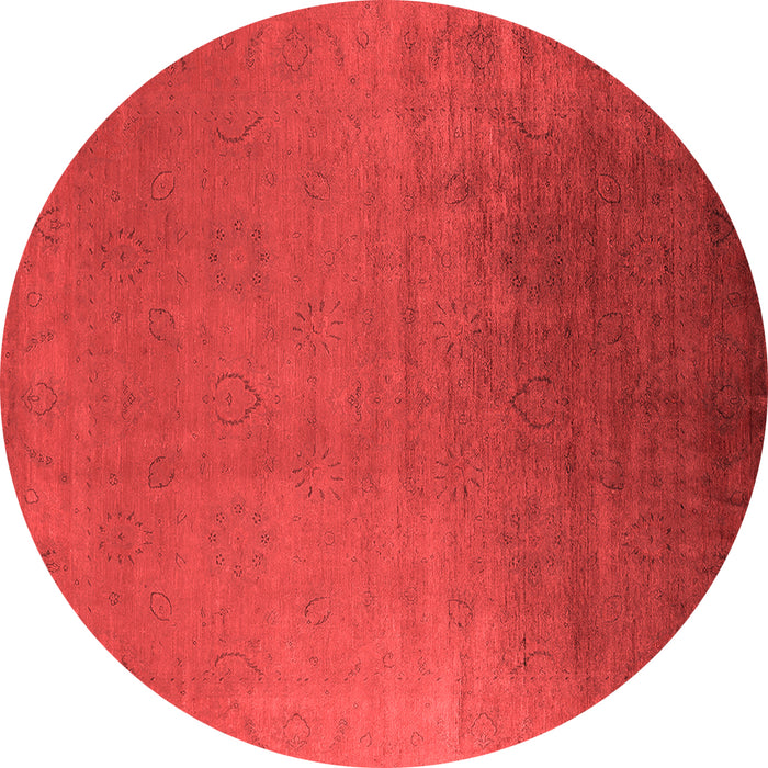 Machine Washable Persian Red Bohemian Rug, wshurb1476red