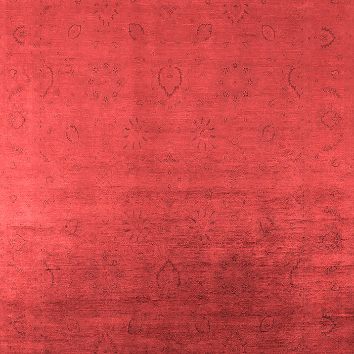 Machine Washable Persian Red Bohemian Rug, wshurb1476red