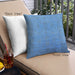 Front View of Mid-Century Modern Urban Square Blue Throw Pillow, 18 inch by 18 inch, pwurb1477