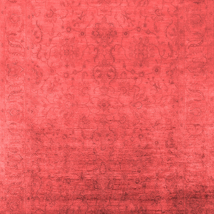 Machine Washable Persian Red Bohemian Rug, wshurb1477red