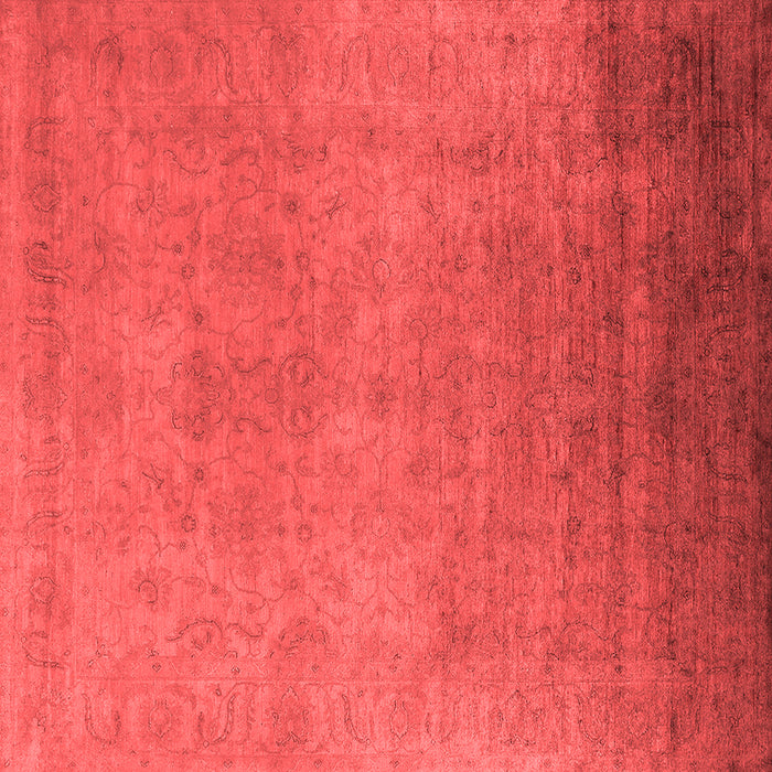 Machine Washable Persian Red Bohemian Rug, wshurb1477red