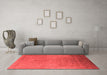 Bohemian Red Washable Rugs