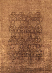 Oriental Brown Traditional Rug, urb1478brn
