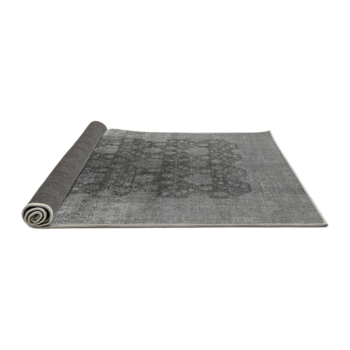 Sideview of Oriental Gray Traditional Rug, urb1478gry