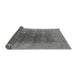 Sideview of Oriental Gray Traditional Rug, urb1478gry