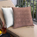 Front View of Mid-Century Modern Urban Square Chestnut Red Throw Pillow, 18 inch by 18 inch, pwurb1478