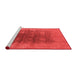 Traditional Red Washable Rugs