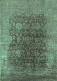 Oriental Turquoise Traditional Rug, urb1478turq