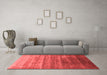 Bohemian Red Washable Rugs