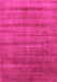 Machine Washable Solid Pink Modern Rug, wshurb1480pnk