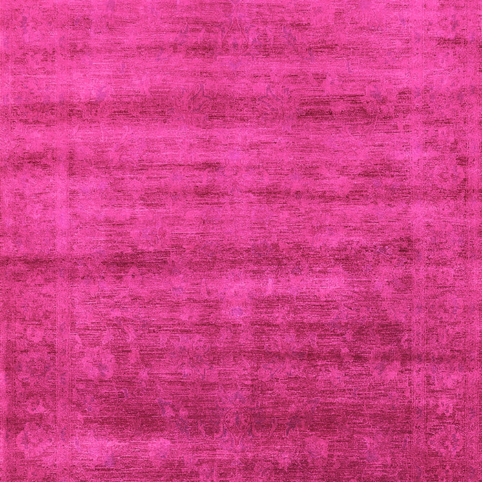 Machine Washable Solid Pink Modern Rug, wshurb1480pnk