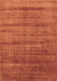 Solid Brown Modern Rug, urb1480brn