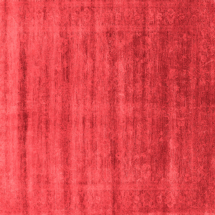 Machine Washable Solid Red Modern Rug, wshurb1480red
