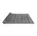 Sideview of Solid Gray Modern Rug, urb1480gry