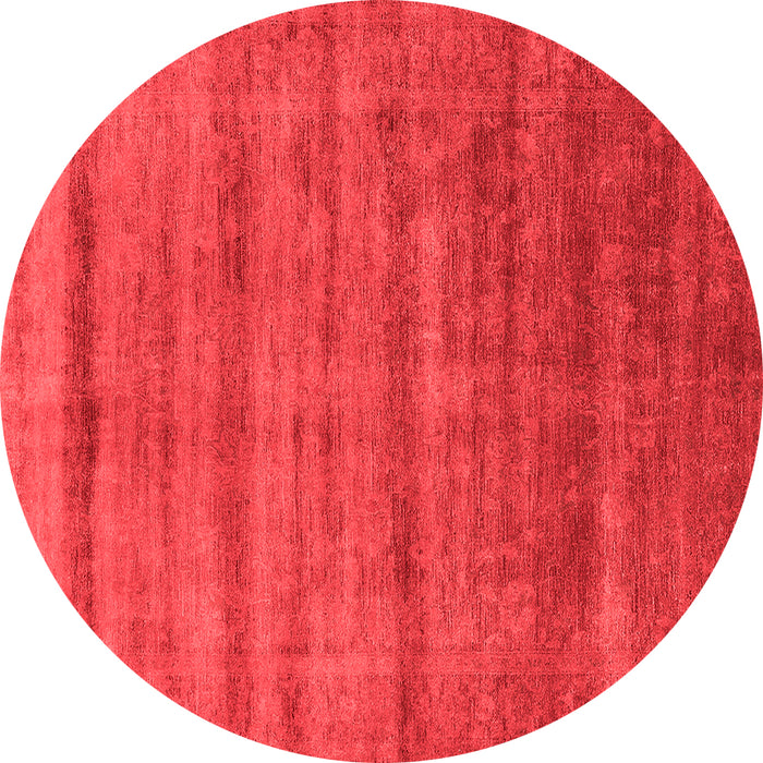 Machine Washable Solid Red Modern Rug, wshurb1480red