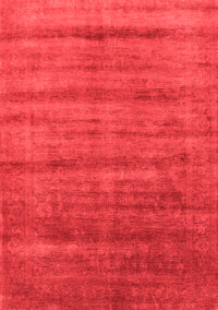 Solid Red Modern Rug, urb1480red