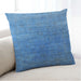 Lifestyle Image of Mid-Century Modern Urban Square Blue Throw Pillow, 18 inch by 18 inch, pwurb1481