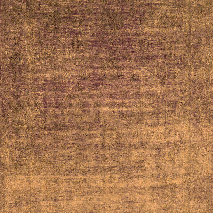 Machine Washable Persian Orange Bohemian Area Rugs, wshurb1481org