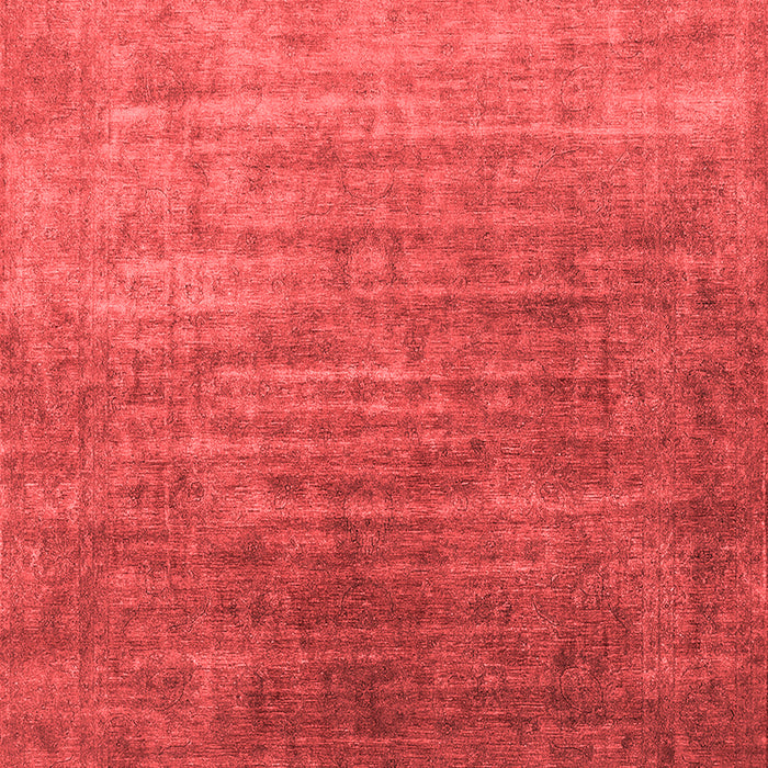 Machine Washable Persian Red Bohemian Rug, wshurb1481red