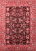 Oriental Red Industrial Area Rugs