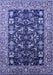 Oriental Blue Industrial Rug, urb1482blu