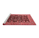 Industrial Red Washable Rugs