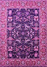 Oriental Pink Industrial Rug, urb1482pnk