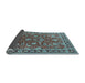 Sideview of Oriental Light Blue Traditional Rug, urb1483lblu