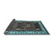 Sideview of Oriental Light Blue Traditional Rug, urb1484lblu