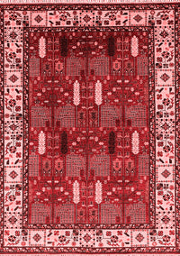 Oriental Red Traditional Rug, urb1484red