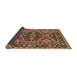Sideview of Persian Brown Traditional Rug, urb1485brn