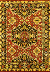 Persian Yellow Traditional Rug, urb1485yw