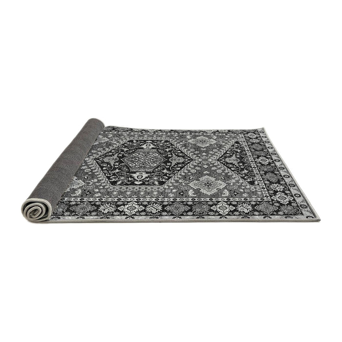 Sideview of Persian Gray Traditional Rug, urb1485gry