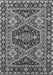 Machine Washable Persian Gray Traditional Rug, wshurb1485gry