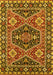 Machine Washable Persian Yellow Traditional Rug, wshurb1485yw