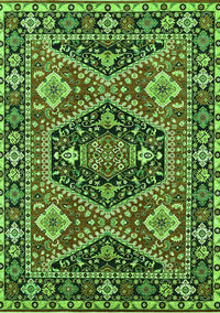 Persian Green Traditional Rug, urb1485grn